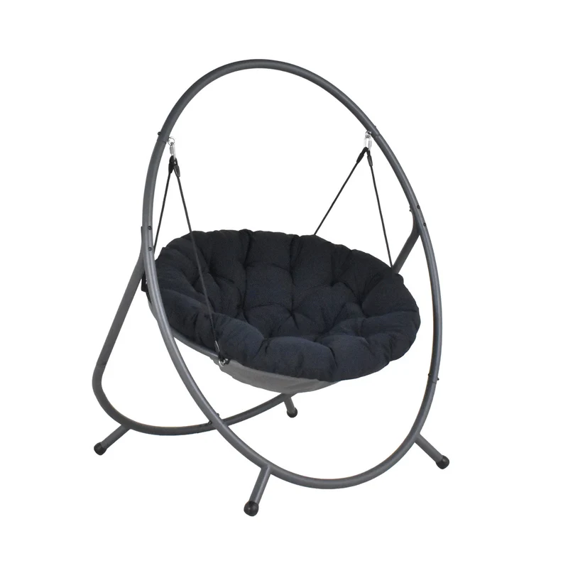 Lykke Hanging Egg Chair Comfort, Black