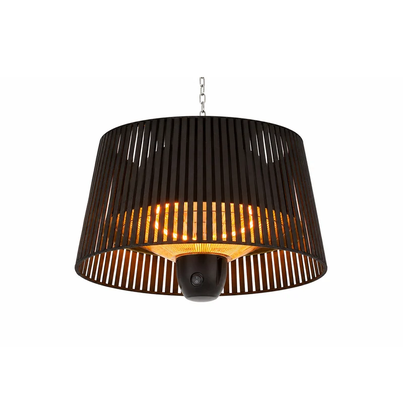 Fornorth Patio Heater for Ceiling with Light, Remote