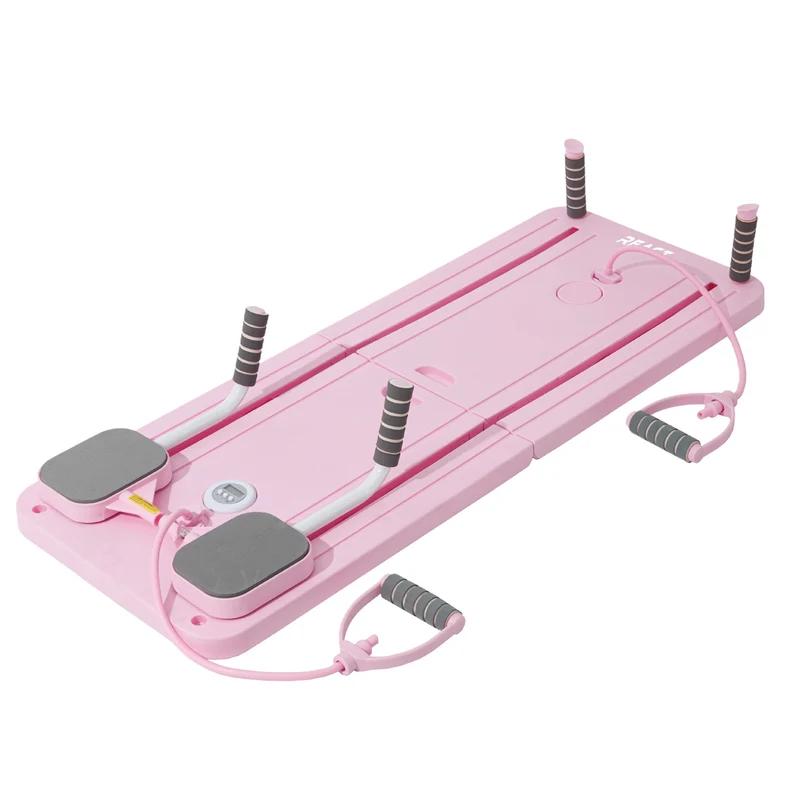 React Pilates Reformer Machine, Pink