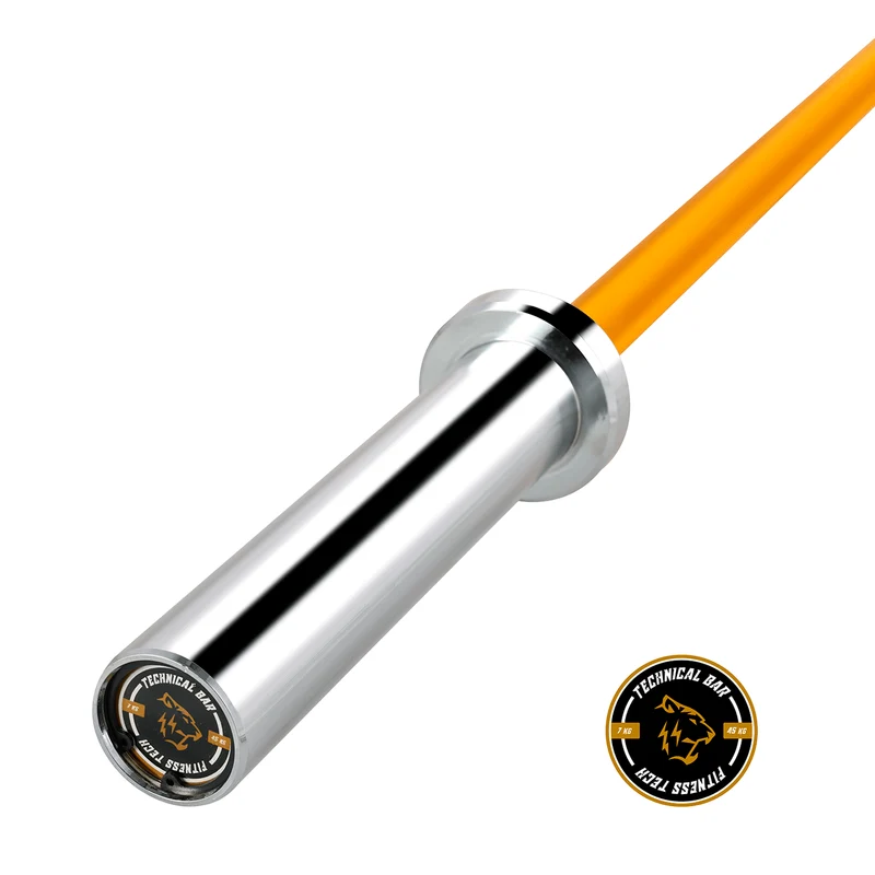 Barre technique Gold 1,8 m x 50 mm - 2 roulements (45 kg)