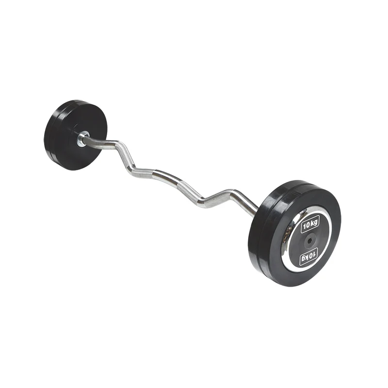 Bodytrading Barre EZ courbée fixe - FBEZCB