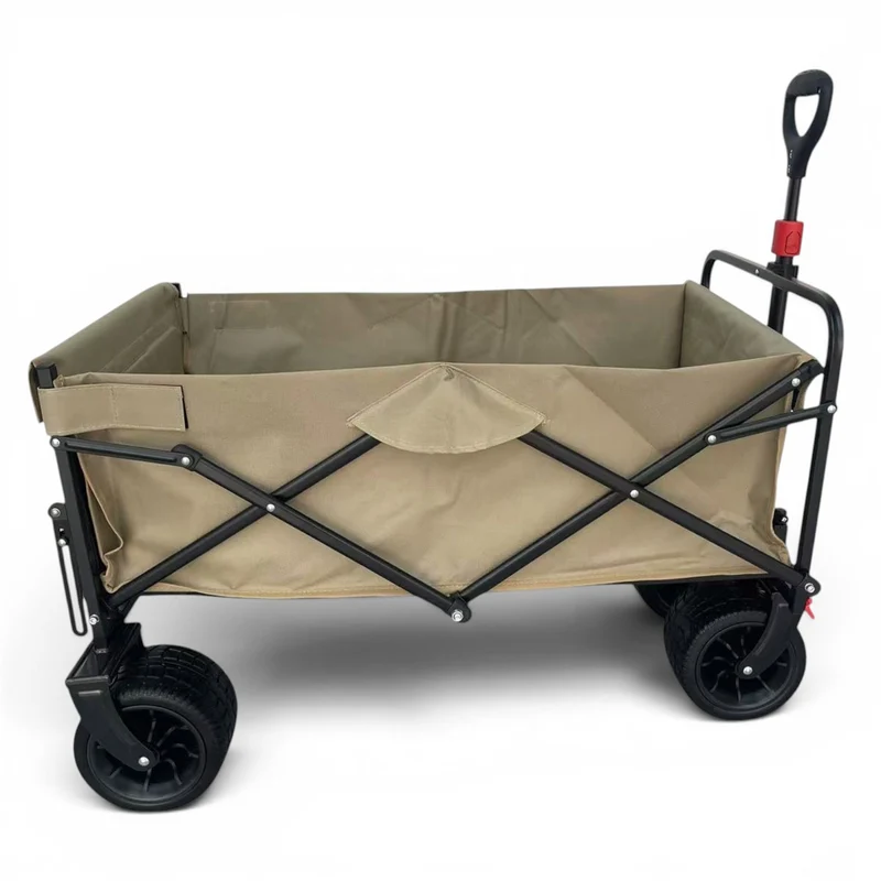 Fornorth Garden Wagon 115x61x105cm 100kg, beige