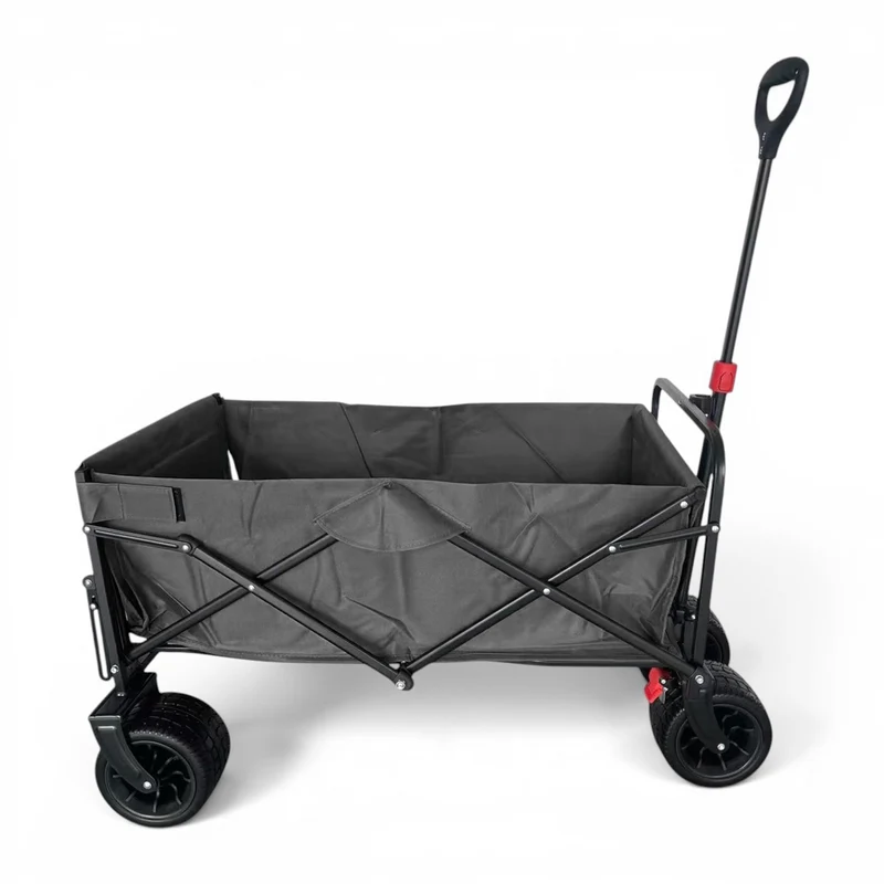 Fornorth Garden Wagon 115x61x105cm 100kg, black