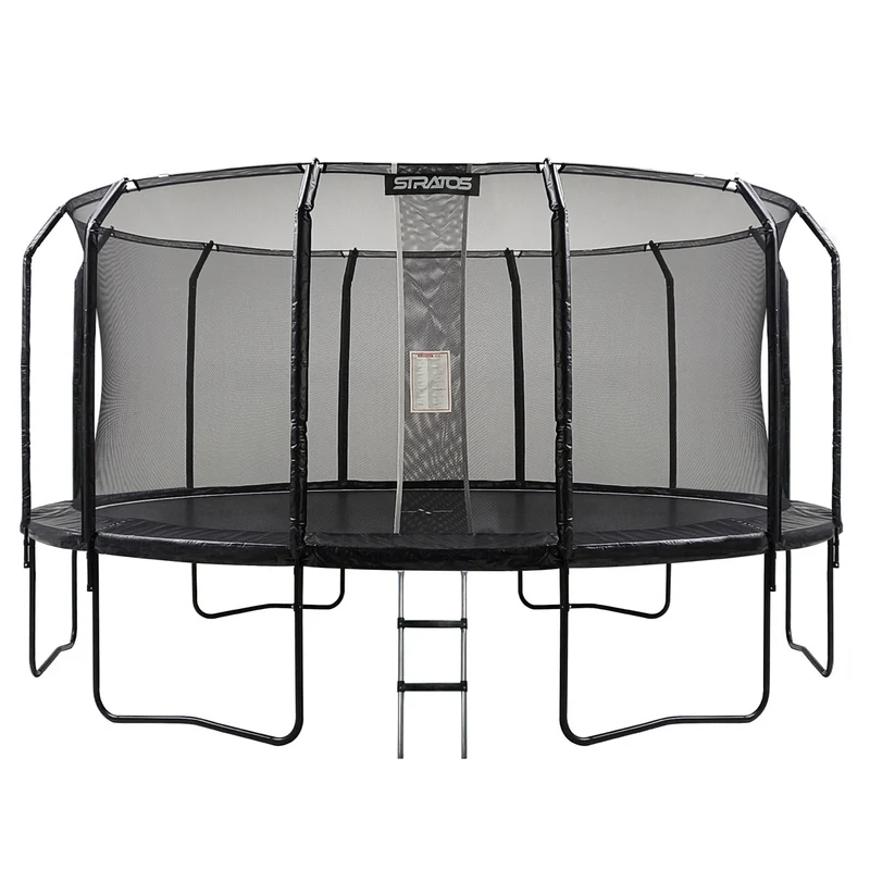 Stratos Trampoline 488cm Premium Black Line
