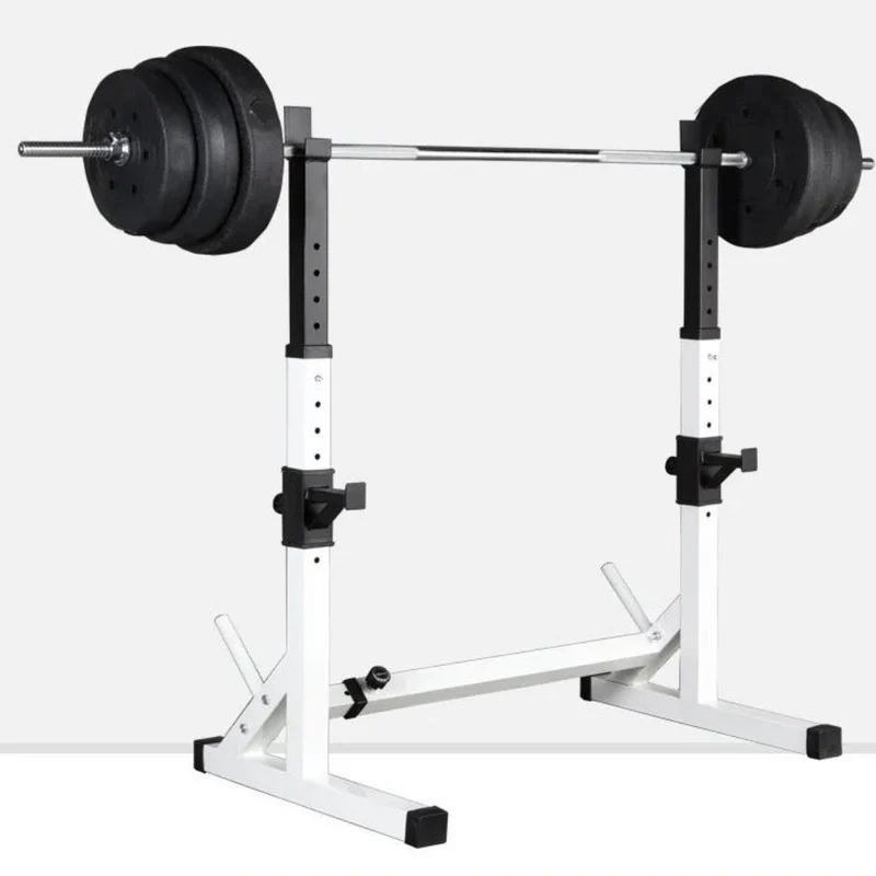 Support réglable pour l'haltérophilie. Barre de traction
