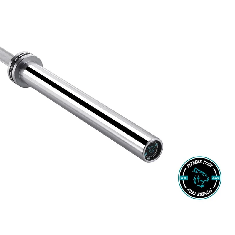 Barre olympique professionnelle 2,2 m x 50 mm - 4 roulements (365 kg)