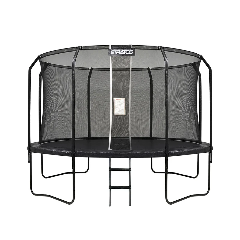 Stratos Trampoline 396cm Premium Black Line