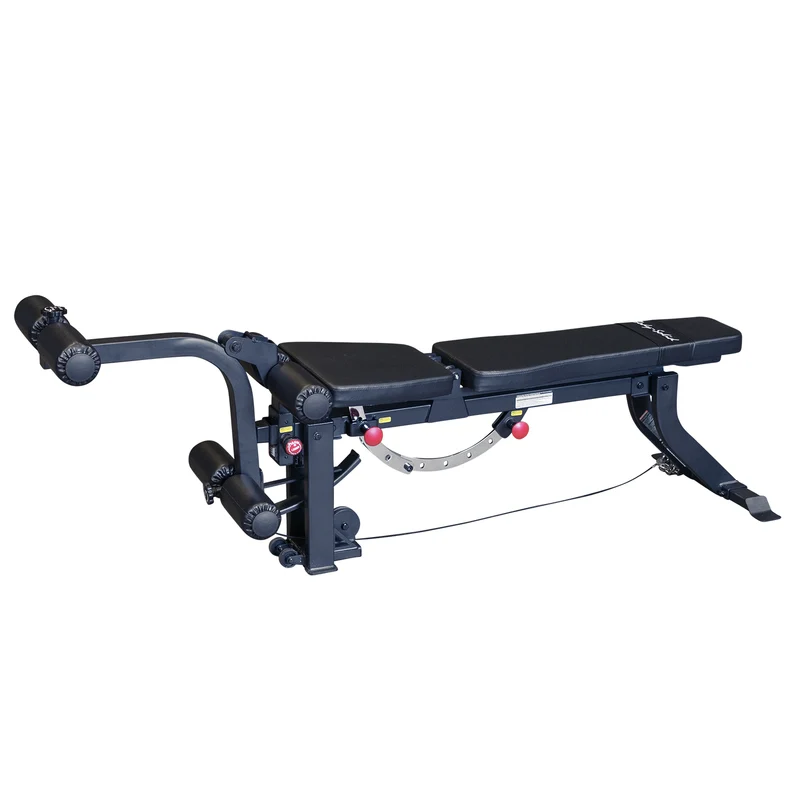 Banc réglable Body-Solid avec Développeur de Jambes Câblé - GLEG