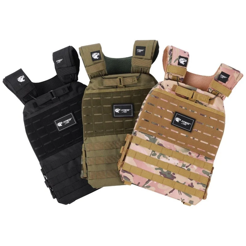 Gilet lesté avec plaques de 8 kg incluses