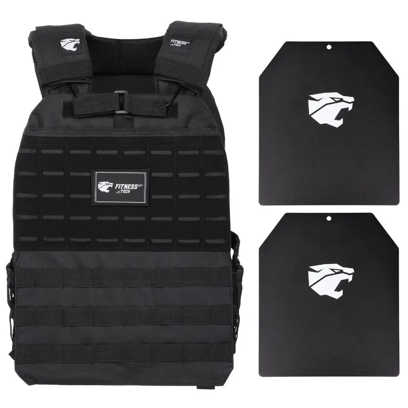 Gilet lesté avec plaques de 8 kg incluses