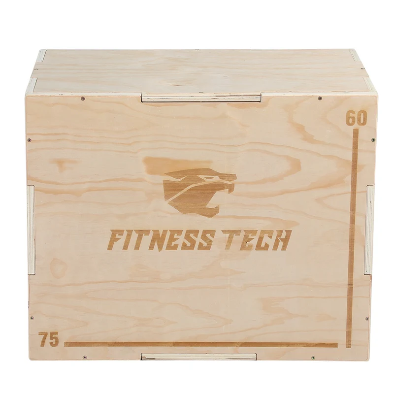 Boîte pliométrique en bois Jump Box 3 hauteurs