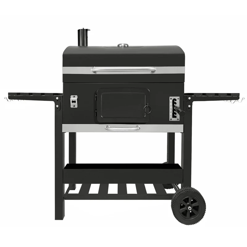 Barbecue au Charbon Fumoir XXL