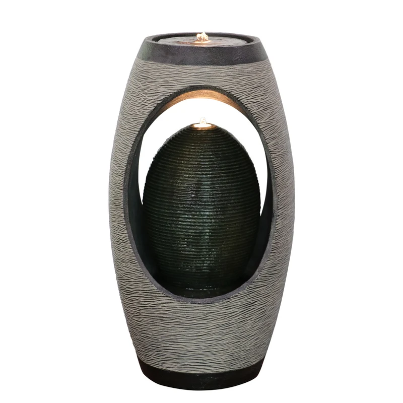 Lykke Fountain Cascade with LED lights