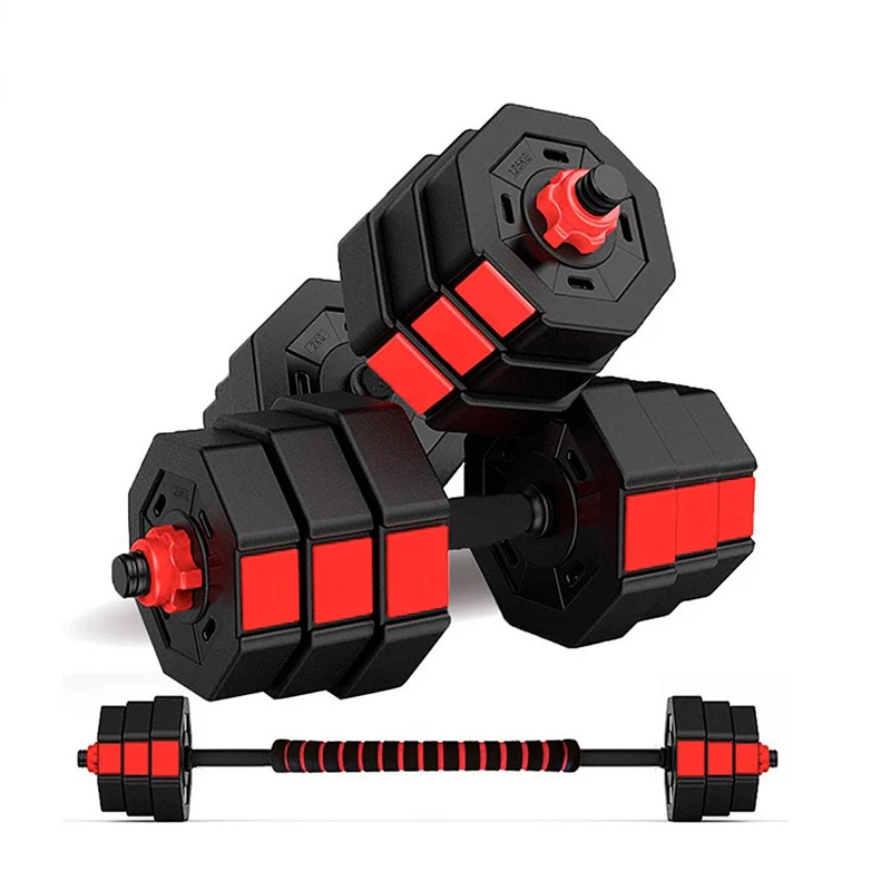 Ensemble d'haltères octogonaux 2 en 1