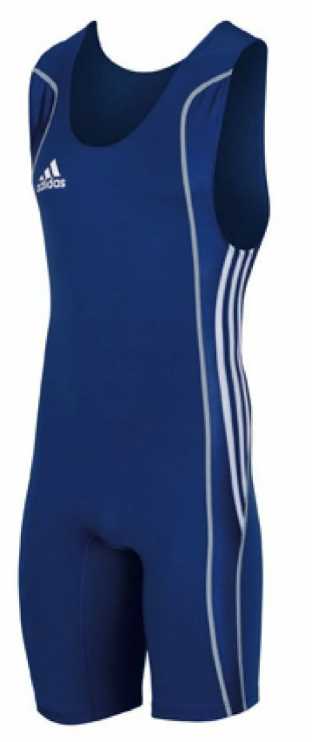 Adidas W8 Wrestling Singlet, Blue