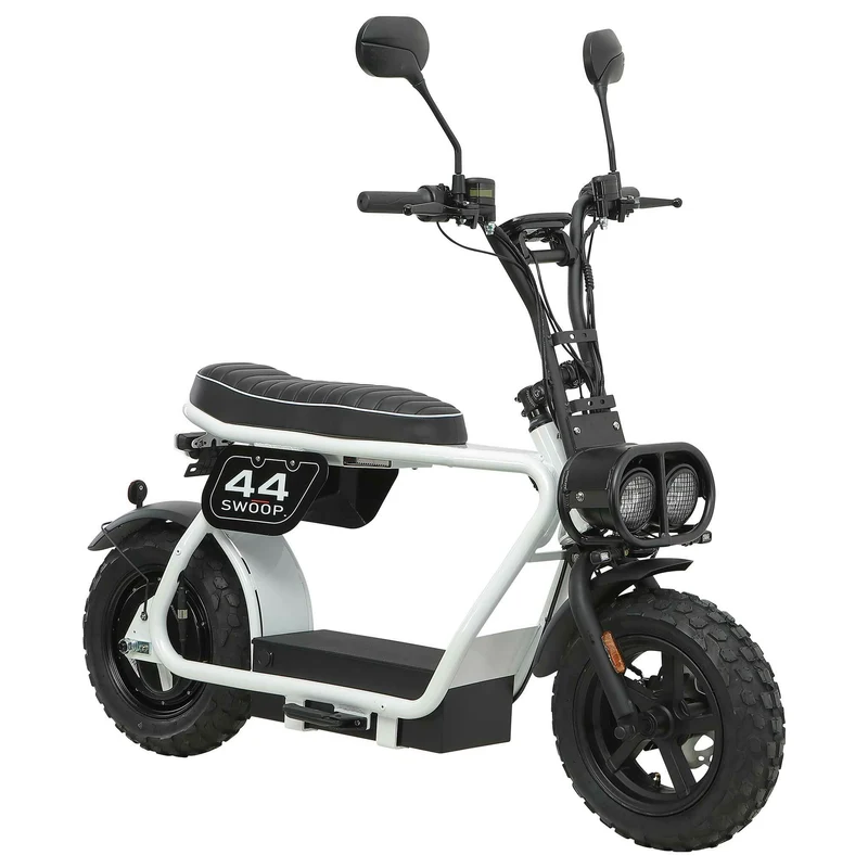 Swoop Electric moped Turbo 2000W White