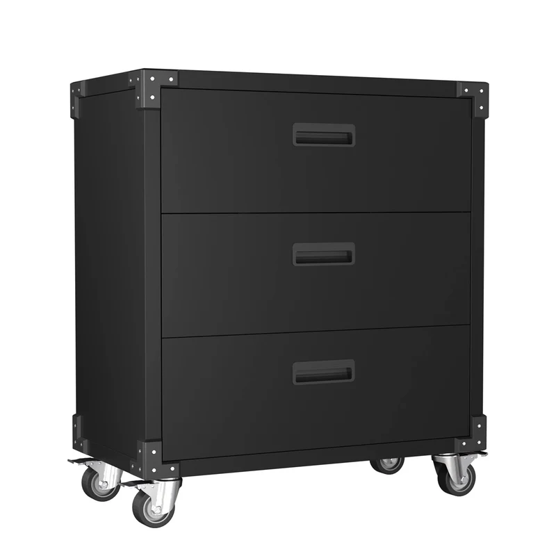 Fornorth Tool Trolley 90x80x42cm with three drawers