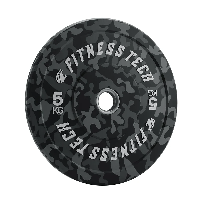 Disque Bumper Plates Haute Résistance Camouflage Flecks