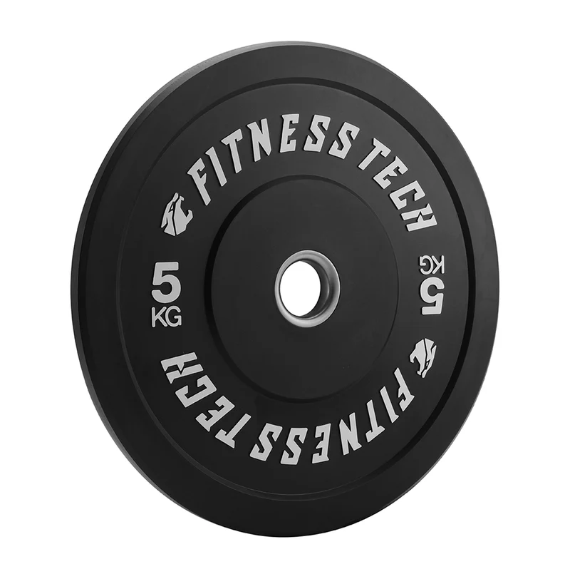 Bumper Plate Noire Haute Résistance