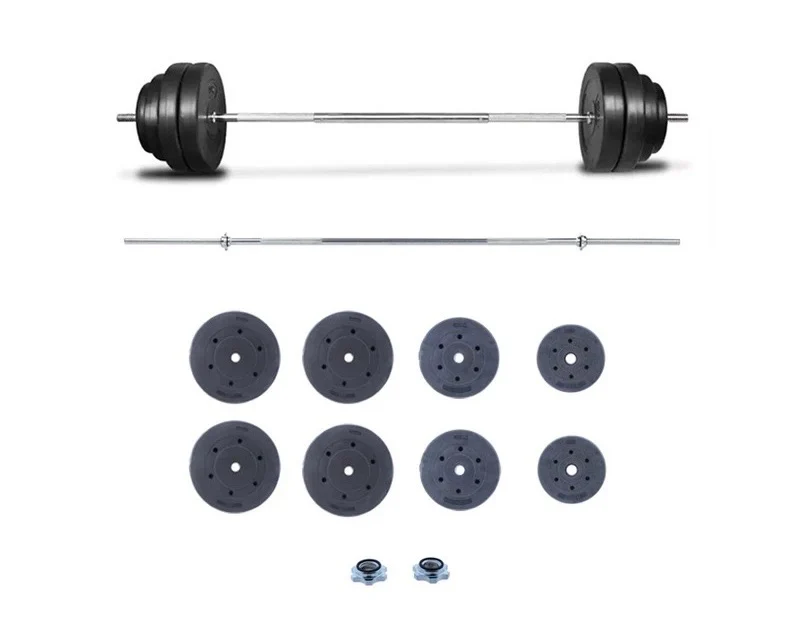 Ensemble de poids avec barre olympique de 35 kg à 120 kg