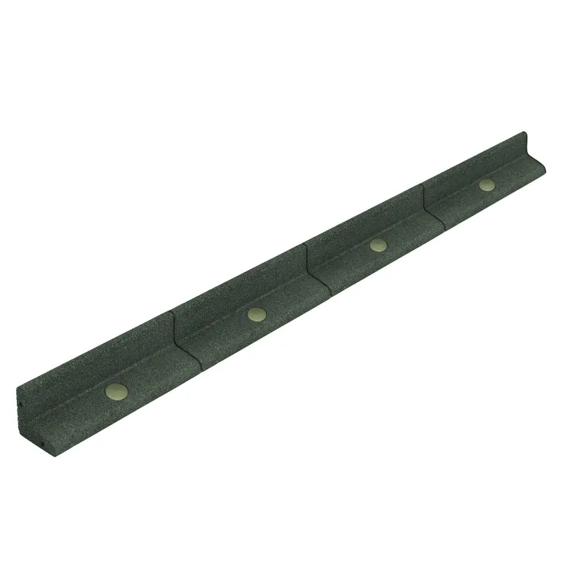 Lot de 40 Bordures de Jardin Flexibles en Caoutchouc 1,2 m & Maillet - Vert
