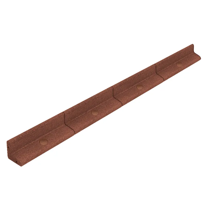 Lot de 30 Bordures de Jardin Flexibles en Caoutchouc 1,2 m & Maillet - Terre Cuite