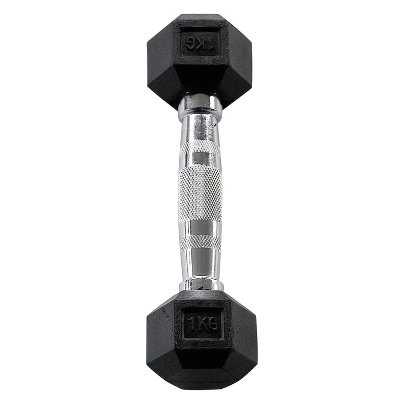 Haltère hexagonale Body-Solid 1 kg - 50 kg (par paire) - HEXRU