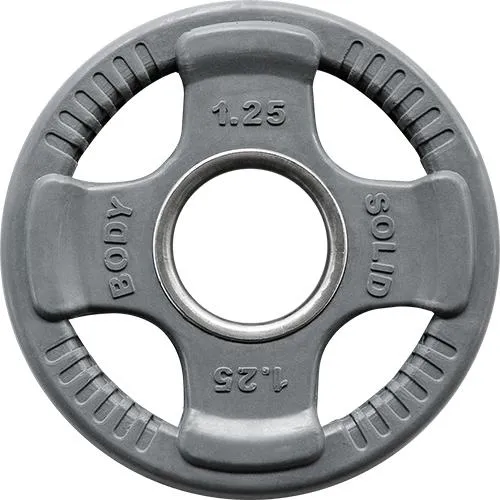 Disques Olympiques en Caoutchouc Colorés Body-Solid 50 mm - ORCK