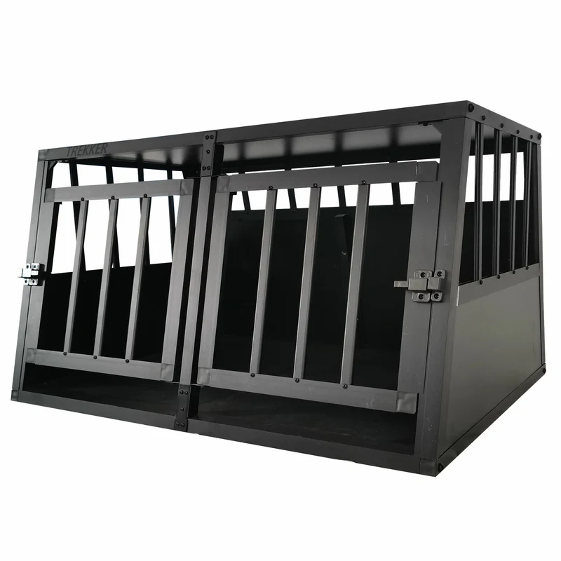 Trekker Dog Crate L 89x69x50cm, Black