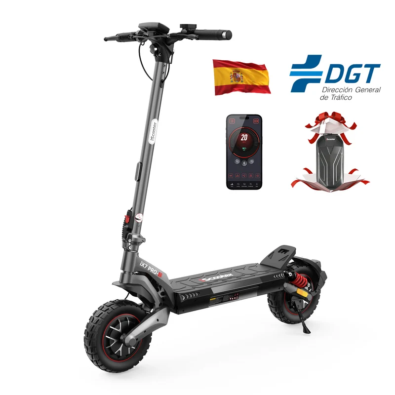 iScooter Patinete Eléctrico iX7Pro Certificado VMP para España