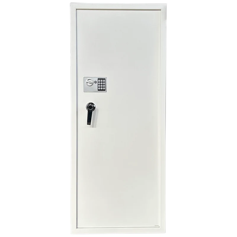 Trekker Gun cabinet for 14 guns AS1400, White, with digital lock
