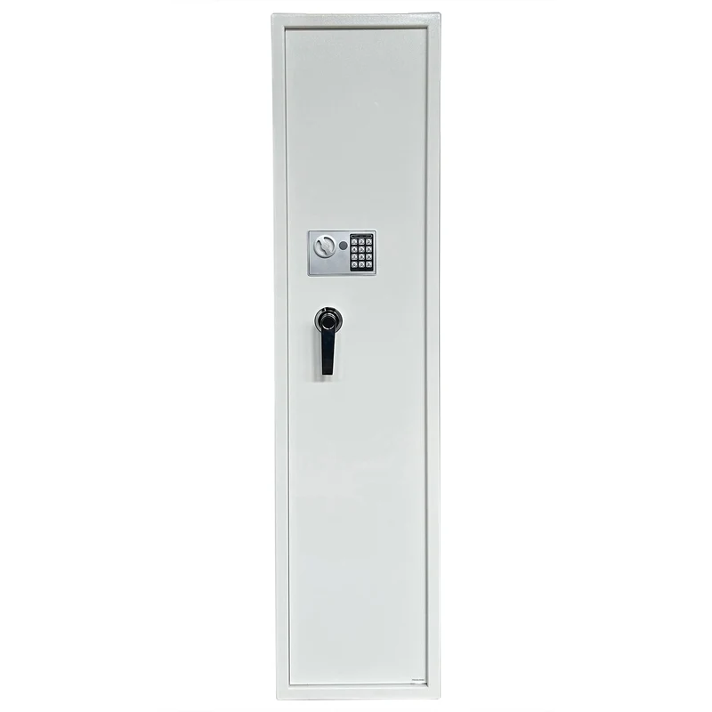 Trekker Gun cabinet for 5 guns AS500 V2, white, with digital lock
