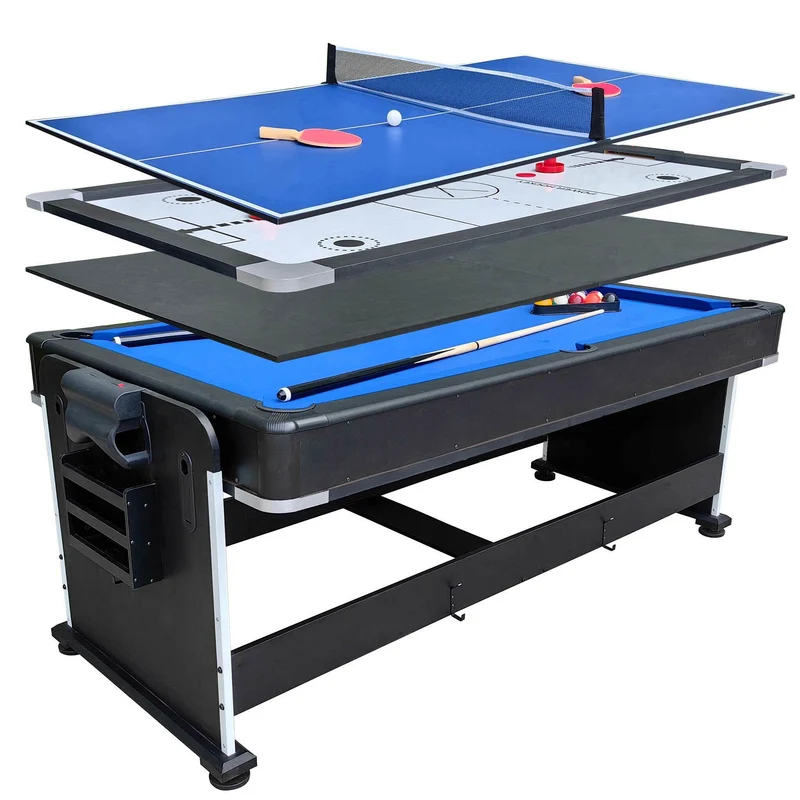 Blackwood Pool Table 7' 4-IN-1