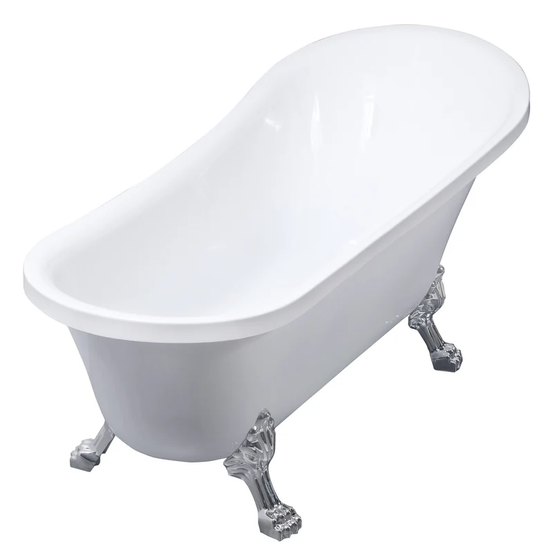 Lykke Bathtub Nordic Deluxe 1500x750x710mm, white