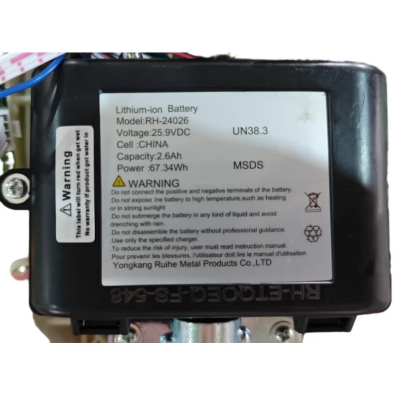 25.2V 2Ah Battery for H1 Hoverboard