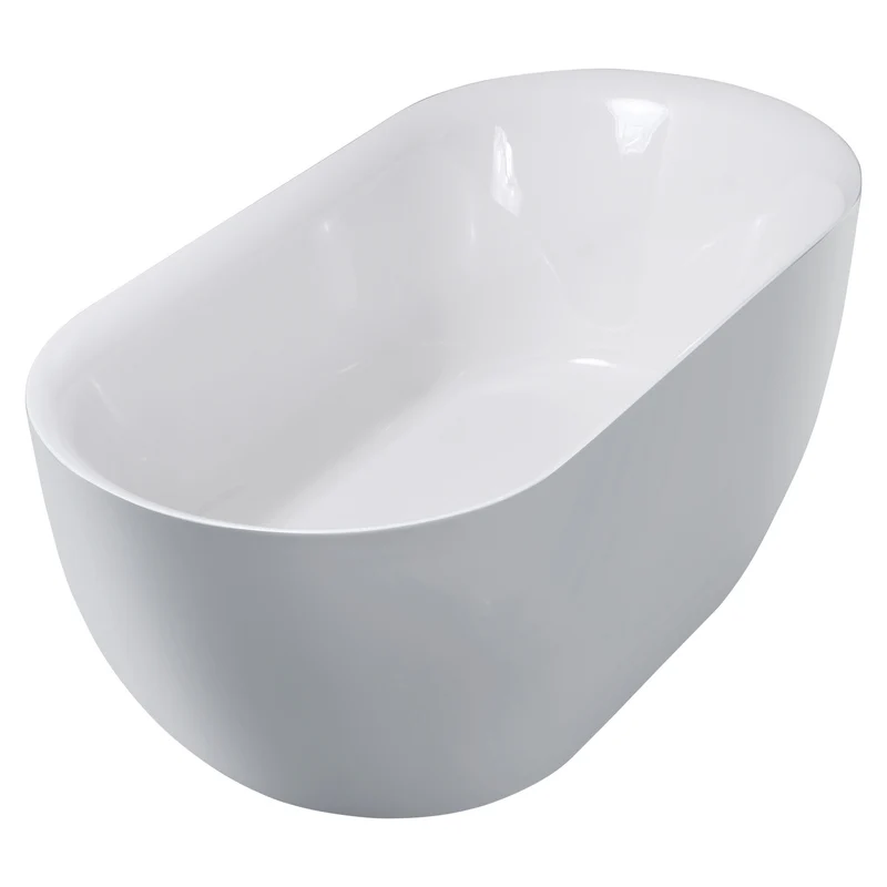 Lykke Bathtub Arctic Deluxe 1700x750x580mm, white