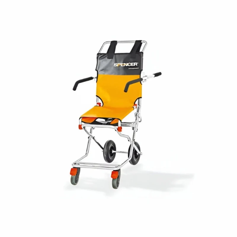 Chaise d'évacuation/transport à 4 roues. Spencer 407