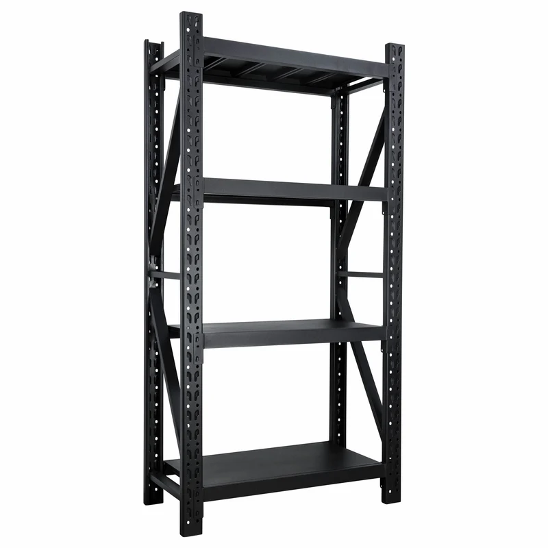Fornorth Storage Shelf 3200kg, 100x50x200cm, Black