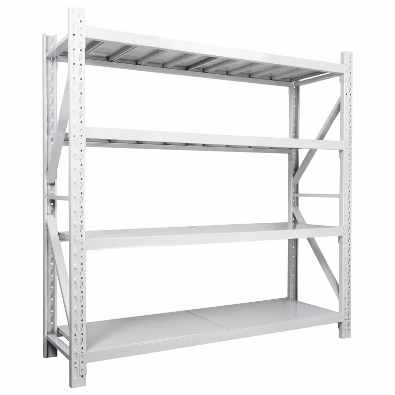 Fornorth Storage Shelf 800kg, 200x60x200cm, White