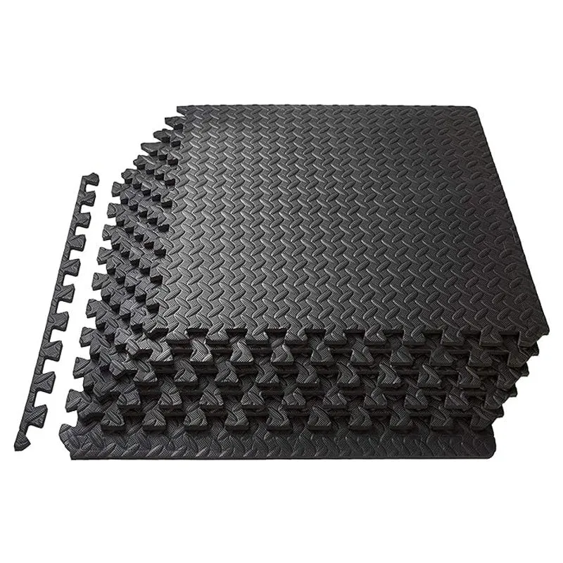 Puzzle Tatami | 20 pièces + 40 bordures | Antidérapant et imperméable | PE+EVA | Modulaire | Zeny | Mobiclinic