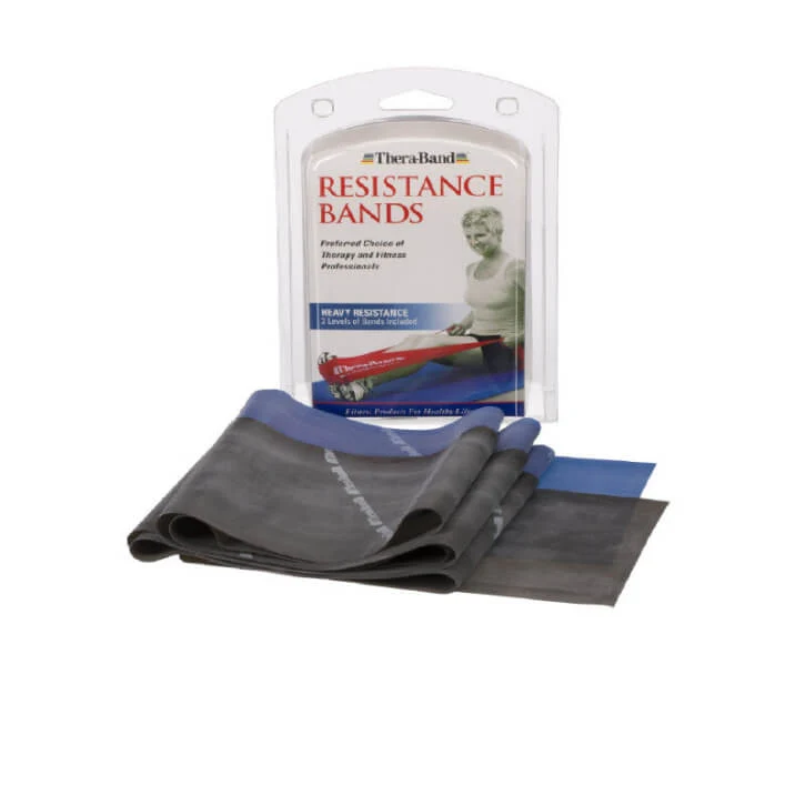 TheraBand Übungsbänder Set 2 x 1.5 m (schwer)