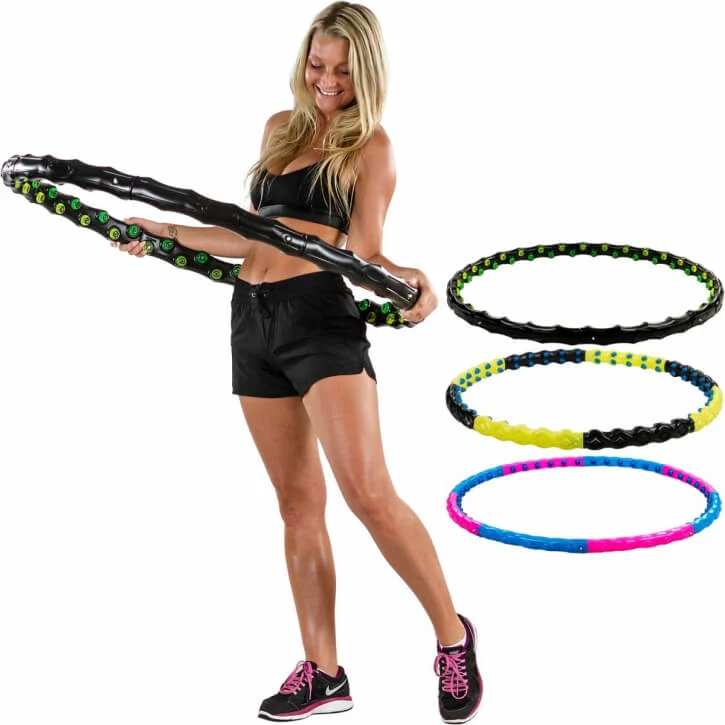 MOVIT Hip Hoop, Hula Hoop Reifen, 48 Magneten, Ø 103 cm