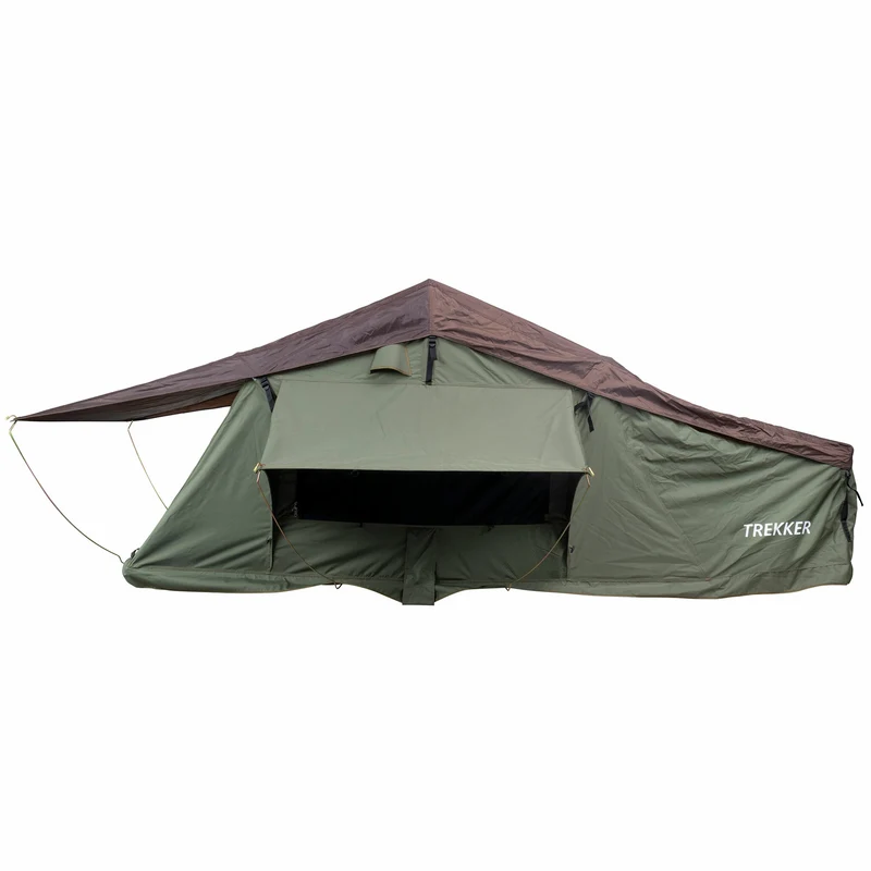Trekker Rooftop tent Cabin L, green