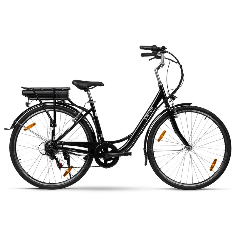 Swoop Electric Bike Classic, Women 28" Black