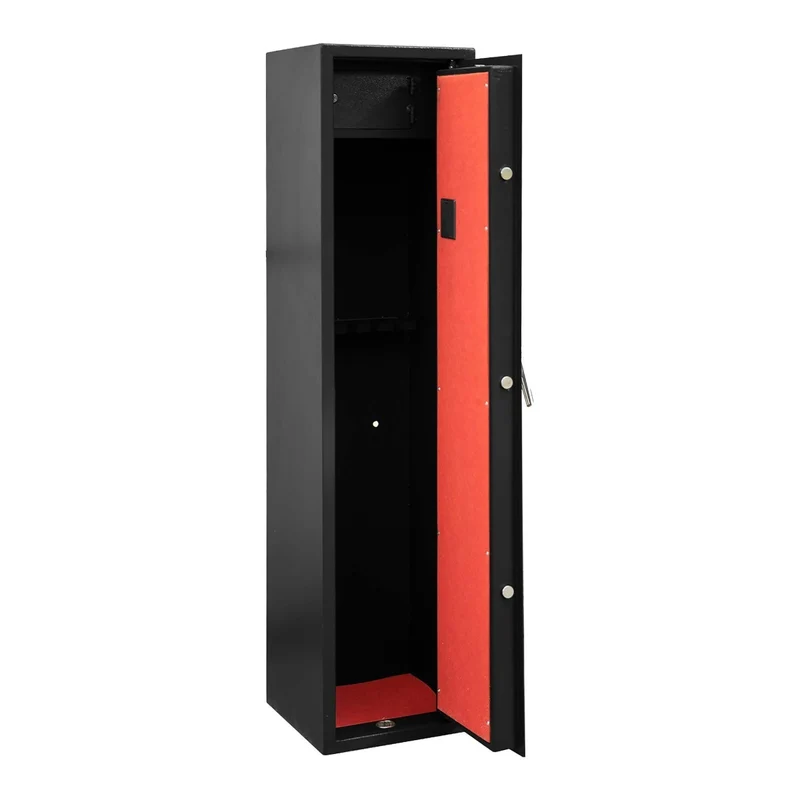Trekker Gun cabinet for 5 guns AS500D with digital lock, grey