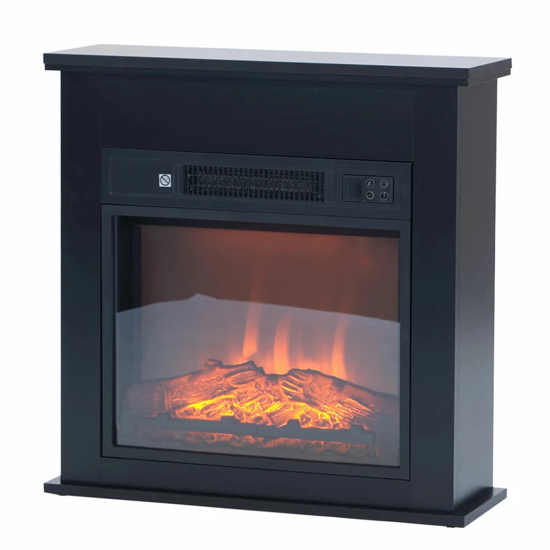 Lykke Electric Fireplace S, 2000W, Black