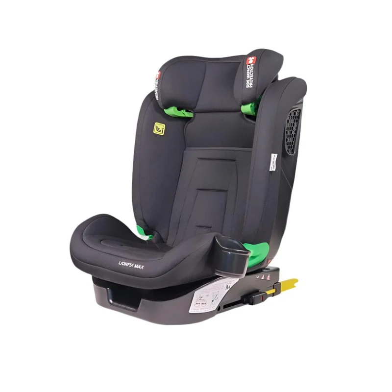 Siège auto enfant | IsoFix |I-Taille|100-150cm| Inclinable 3 positions |Groupe 2/3|15-36kg|3,5-12 ans|Lionfix Max|Mobiclinic