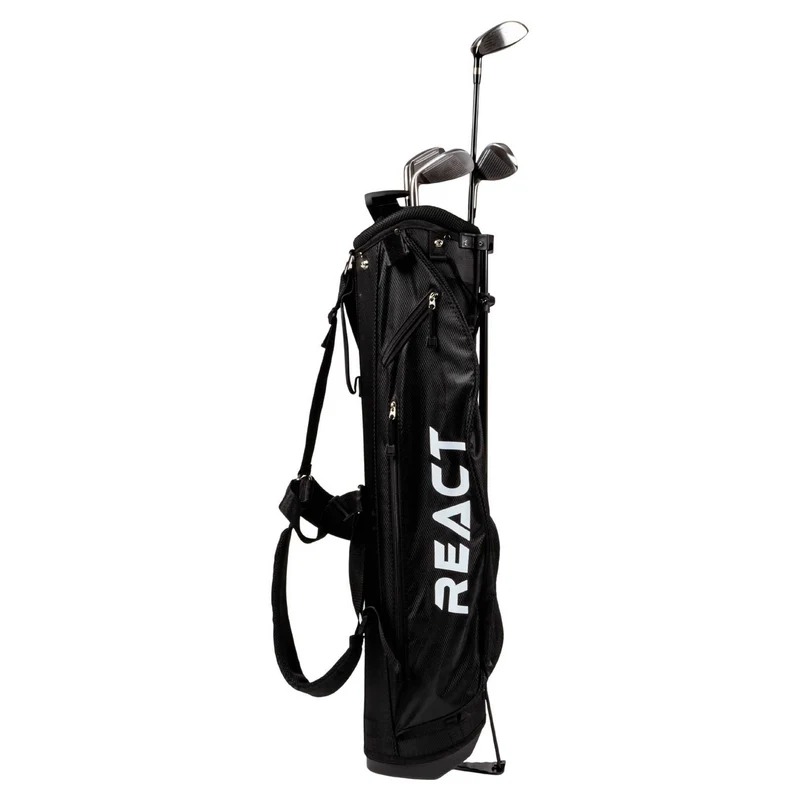 React Golf Clubs 3 Left + Bag Sr