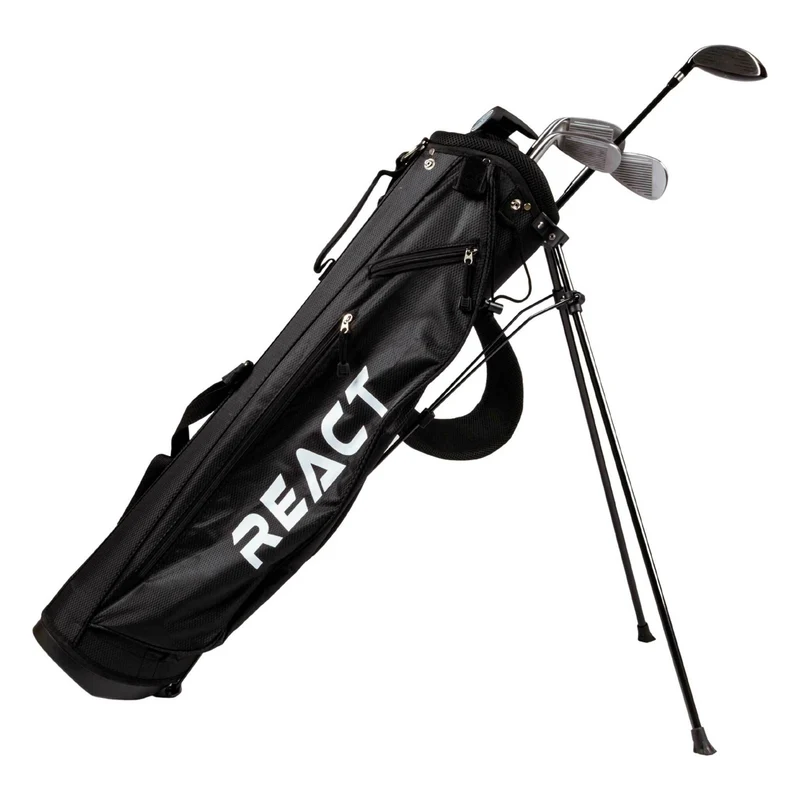React Golf Clubs 5 Left + Bag Sr