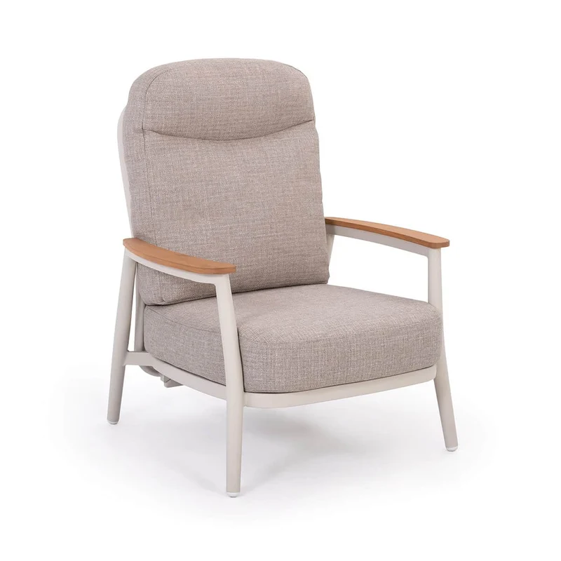 Fauteuil club extérieur Sora